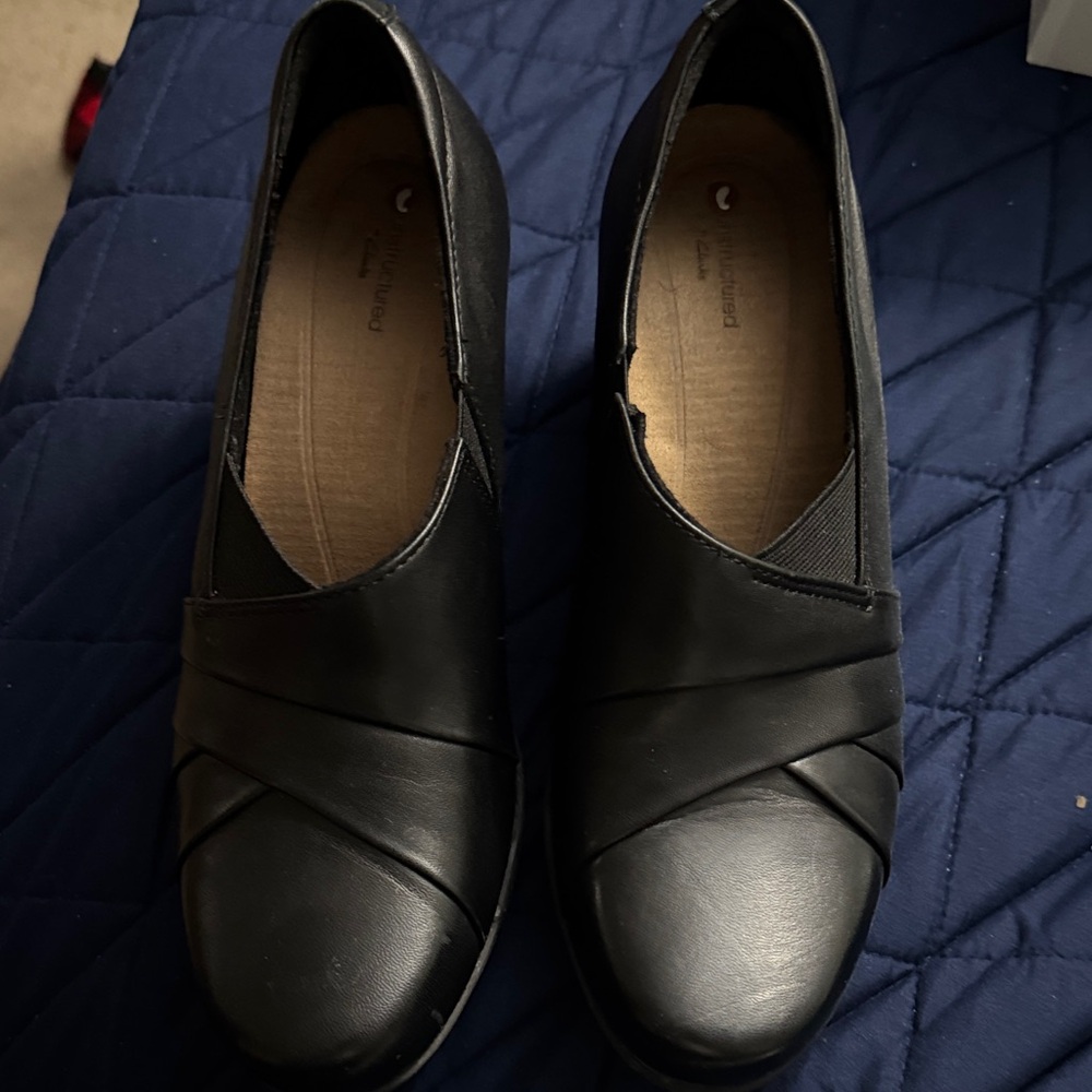 Clarks Black Women's Flats